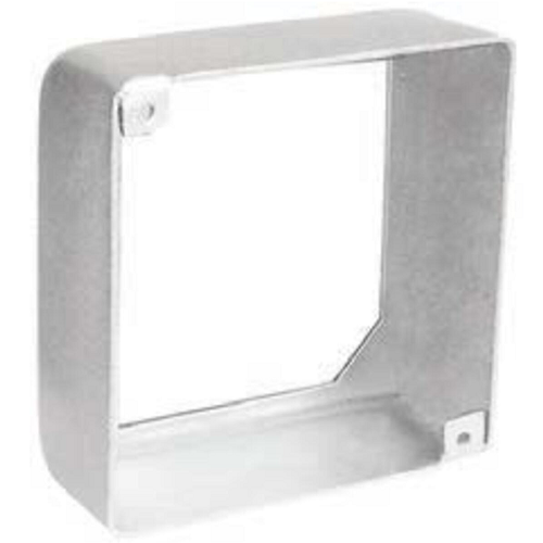 4 Inch Square Blank Extension Ring 1-1/2 Inch Deep No Knockouts 53151-BLNK (Pack of 50)