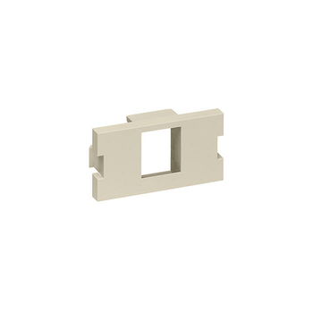 1 Port MOS Quickport Adapter 1 Unit High Ivory 41291-1MI