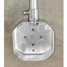 4 Inch Octagon Box 2-1/8 Inch Deep 1/2 And 3/4 Knockouts 54171-S (Pack of 65)