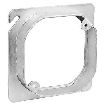 4 Inch Square To 4 Inch Ocatgon Device Ring 5/8 Inch Raised 52C4-5/8 (pack of 75)