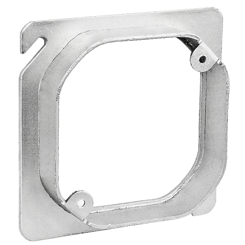 4 Inch Square To 4 Inch Ocatgon Device Ring 5/8 Inch Raised 52C4-5/8 (pack of 75)