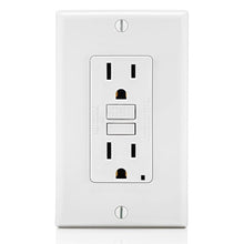 Leviton 15A 125V SmartlockPro GFCI Receptacle White GFNT1-W