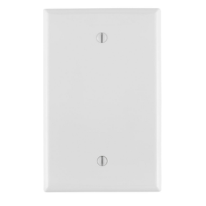 1 Gang Blank Wallplate Midway Size White PJ13-W