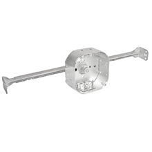 4 Inch Octagon Box  1-1/2 Inch Deep Adjustable Bar Hanger Non Metallic Clamp 54151-HUR (Pack of 50)