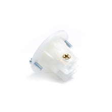 Leviton 15A 125V Mini Flanged Outlet Locking Receptacle White ML1-PER