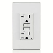 Leviton 20A 125V Tamper Resistant SmartlockPro GFCI Receptacle White GFWT2-W