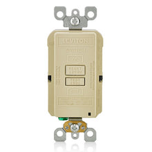 20A 125V SmartlockPro Blank Face GFCI Receptacle Ivory GFRBF-I