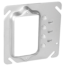 4 Inch Square Single Gang Offset Device Ring 1/2 Inch Raised 52C11 (pack of 50)
