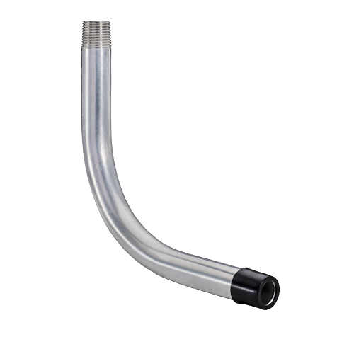 2-1/2 Inch Rigid 90 Degree Elbow Aluminum 67AL (Pack of 3)