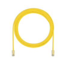 10 FT 28 AWG UTP Copper Patch Cord Yellow UTP28CH10YL