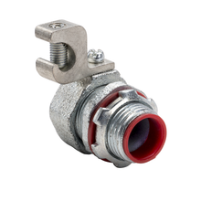 2-1/2 Inch Liquidtight Connector With 1/0-14 Lug Malleable 477SGR (Pack of 2)