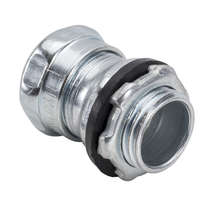 1 Inch Raintight Compression Connector Steel 653SRT (Pack of 65)