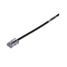 15 FT 28 AWG UTP Copper Patch Cord Black UTP28CH15BL