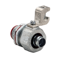 1 Inch Liquidtight Connector With 14-4 Lug Malleable 473SGR (Pack of 20)