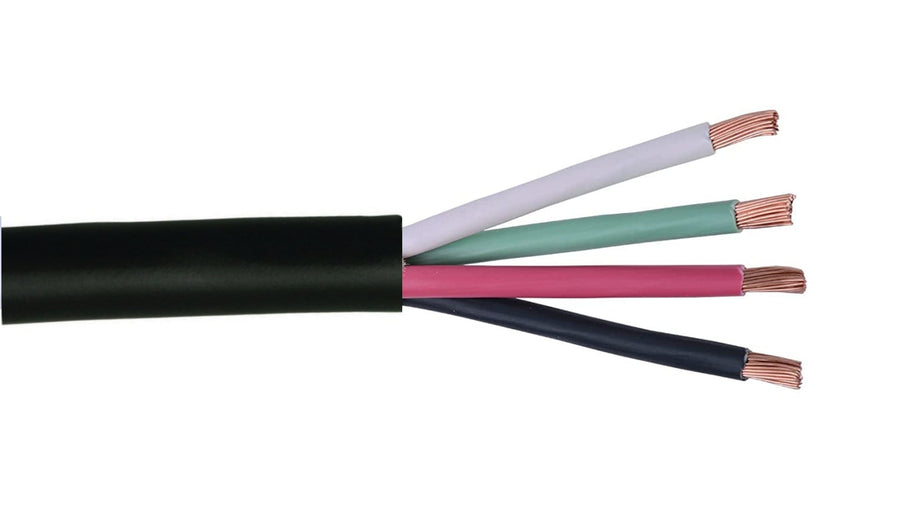 500' 12/4 SJTOW Portable Power Cable Cord