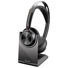 77Y90AA Poly Voyager Focus 2-M MS Teams Wireless Headset w/ Charge Stand
