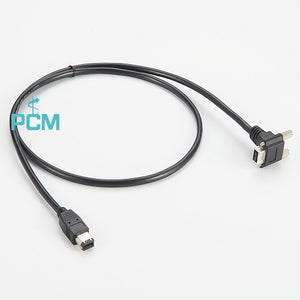 Cable FireWire 9 Pin Male 90° Right Angle w/ Screw PCM-CLC-26