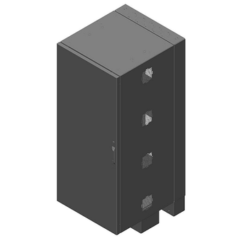 Cube It Wall Mounted Floor Supported Cabinet 13493-760