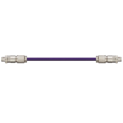 Igus CAT9441010 26 AWG 4P M12 X-Coded A/B Connector Phoenix Contact PUR Harnessed CAT6A Cable