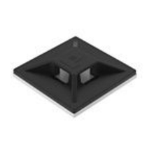 0.75x0.75 4 Way Cable Tie Mount ABS Rubber Adhesive Tape ABMM-A-C20 (Pack of 100)
