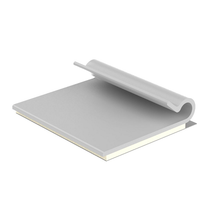 1x0.86 AJC Type Wire Clip Single Rubber Adhesive Tape Mount PVC AJC12-A-C (pack of 100)