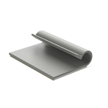 2x1.27 AJC Type Wire Clip Single Rubber Adhesive Tape Mount PVC AJC38-A-C (Pack of 100)