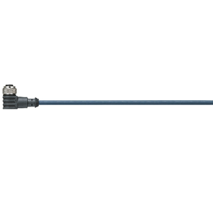 Igus M12 Socket Angled A / Open End Connector CF.INI CF10 Sensor/Actuator Cable