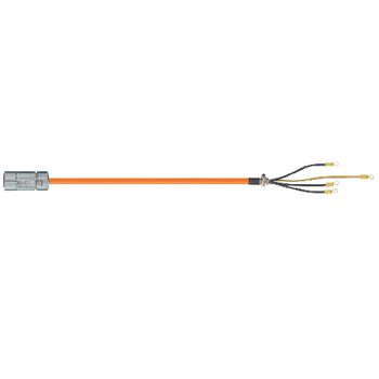 Igus MAT9561537 10 AWG 4C Round Plug Socket A / Open End B Connector iguPUR Siemens 6FX_002-5CS54 Power Cable