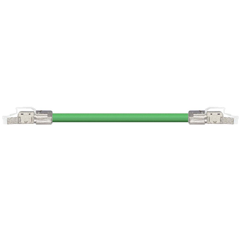 Igus CAT9361001 22 AWG 2P RJ45 Metal A/B Connector Yamaichi PVC Harnessed Profinet Cable