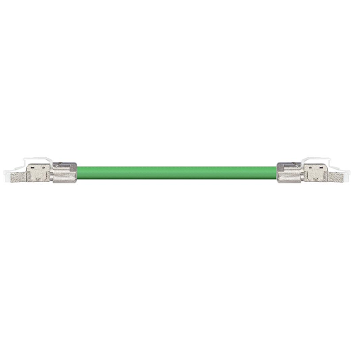 Igus CAT9361001 22 AWG 2P RJ45 Metal A/B Connector Yamaichi PVC Harnessed Profinet Cable