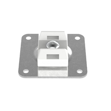 1.13x1.13 Epoxy Applied Cable Tie Swivel Mount Nylon 6.6 ASMS-A-X (Pack of 10)
