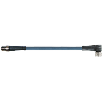Igus MAT90410336 22 AWG 4C M8 Socket Angled A / Pin B Connector CF.INI CF9 TPE 2M Sensor/Actuator Cable