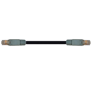 Igus CAT9440120 26 AWG 4P RJ45 Metal A/B Connector Pin Crossover Phoenix Contact PUR Harnessed CAT5e Cable