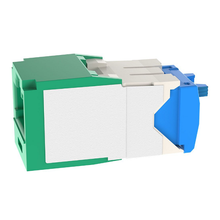 22-26 AWG Mini-Com Cat6A Keyed Jack Module TG Style UTP RJ45 CJK6X88TGGR