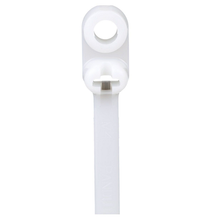 8.5x0.185 Dome-Top Barb Ty Clamp Cable Tie #10 (M5) Screw Plenum Nylon 6.6 BC2S-S10-C (Pack of 100)