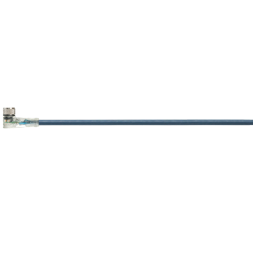 Igus MAT9043723 24 AWG 3C M8 Socket Angled LED A / Open End B Connecto