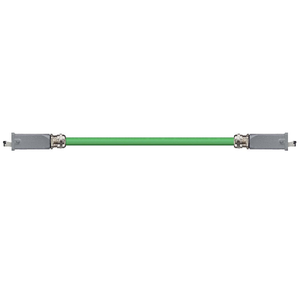 Igus CAT9361002 22 AWG 2P RJ45 Han 3A A/B Connector Harting PVC Harnessed Profinet Cable