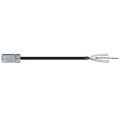 Igus MAT9761758 16 AWG 4C SpeedTec DIN Connector Allen Bradley 2090-CPWM7DF-16AFxx Power Cable