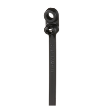 15.6x0.185 Dome-Top Barb Ty Clamp Cable Tie #10 (M5) Screw UV Nylon 6.6 BC4S-S10-C0 (Pack of 100)