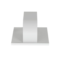 1.46x1.49x0.89 Bevel Entry Wire Clip Rubber Adhesive Tape Nylon 6.6 BEC75-A-L (Pack of 50)