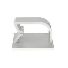 1.46x1.49x0.89 Bevel Entry Wire Clip Rubber Adhesive Tape Nylon 6.6 BEC75-A-L (Pack of 50)