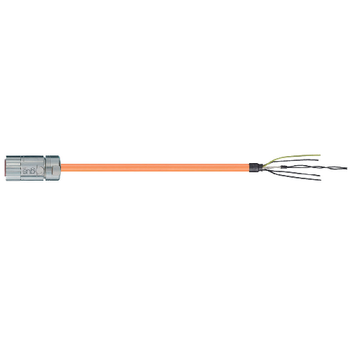 Igus MAT9861759 16 AWG 4C SpeedTec DIN Connector Allen Bradley 2090-CPWM7DF-16AFxx Power Cable