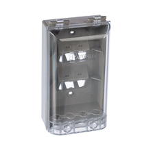 Mini-Com Water Resistant Vertical Faceplate Polycarbonate