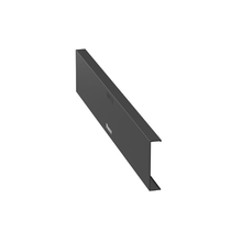 3.3x19.4 Open-Access Horizontal Panel D-Ring Replacement Cover PVC 2RU CMPH2C