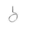 2 Wood Screw Thread Bridle Ring Zinc Plating BR-2.0-14WS (Pack of 100)