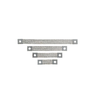 12x1.06 4 AWG Flat Braided Bonding Strap Tin Plated Copper Two Hole Non-Insulated Ground BS201246EU