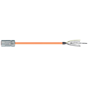 Igus MAT9561759 16 AWG 4C SpeedTec DIN Connector Allen Bradley 2090-CPWM7DF-16AFxx Power Cable