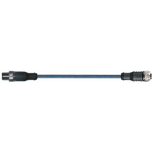Igus MAT90410300 22 AWG 4C M12 Socket A / Pin B Connector Straight CF.INI CF98 TPE 2M Linking Cable