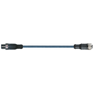 Igus M12 Socket A / Pin B Connector Straight CF.INI CF98 Linking Cable