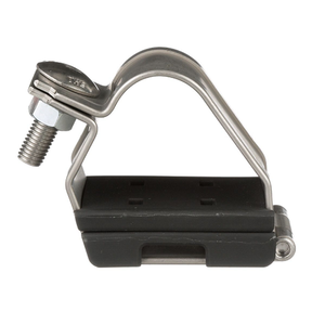 38-44mm Trefoil Cable Cleat 316L Stainless Steel TR Clamp 1Hole M8 Mount CCSSTR3844-X